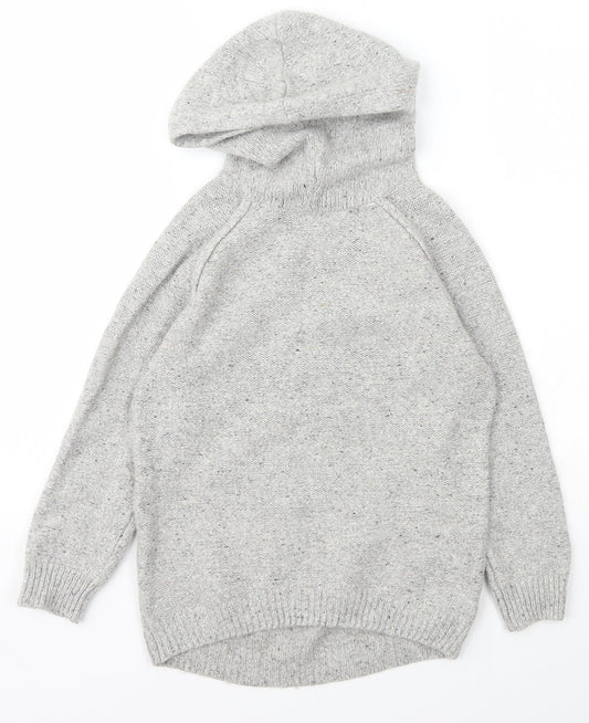 NEXT Girls Green Round Neck  Cotton Pullover Jumper Size 9 Years  Pullover