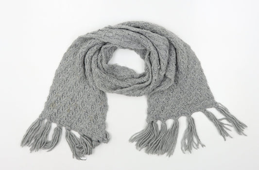 Preworn Womens Grey  Polyester  Scarf
