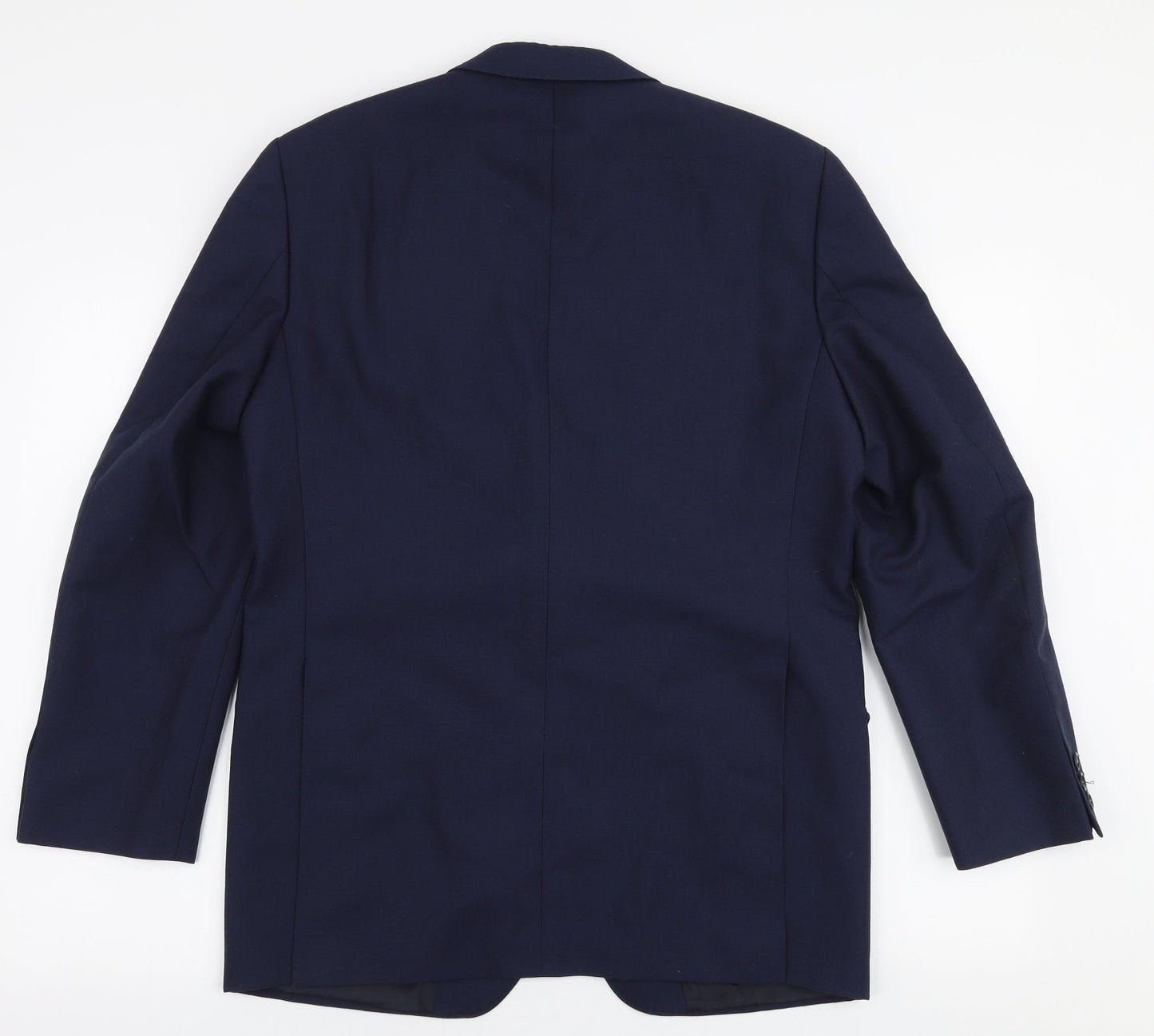Skopes Mens Blue  Polyester Jacket Suit Jacket Size 38