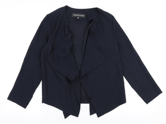 Warehouse Womens Blue   Jacket Blazer Size 6