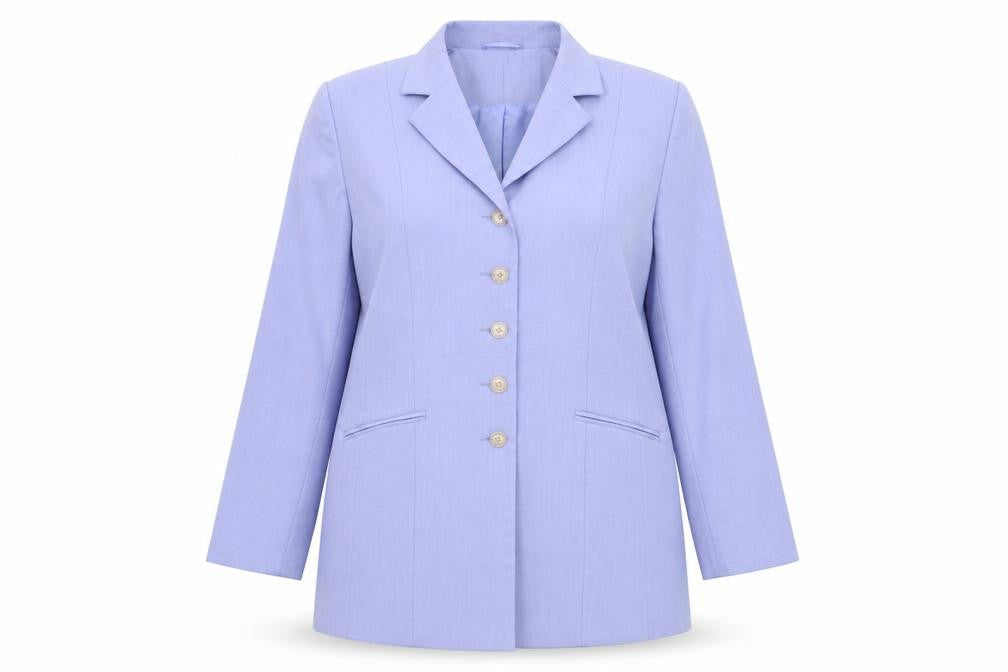 Bonmarché Womens Blue Jacket Blazer Size 16 Button