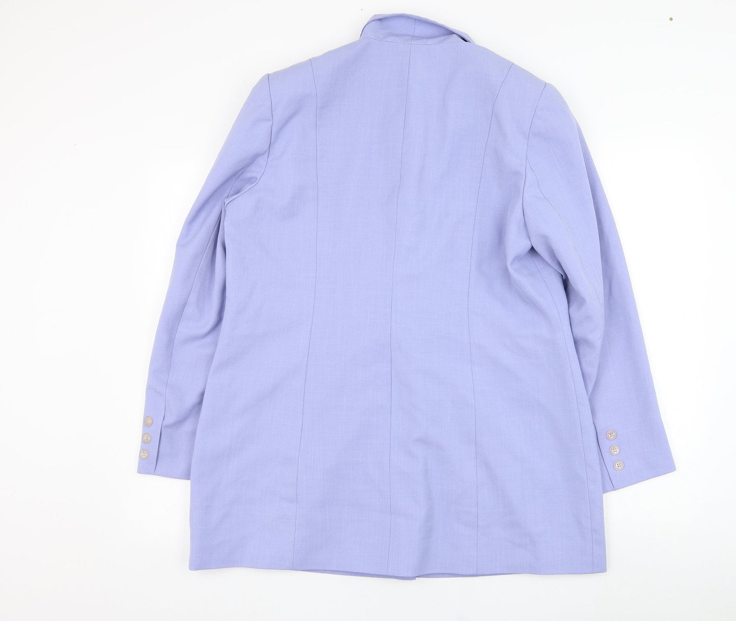 Bonmarché Womens Blue Jacket Blazer Size 16 Button