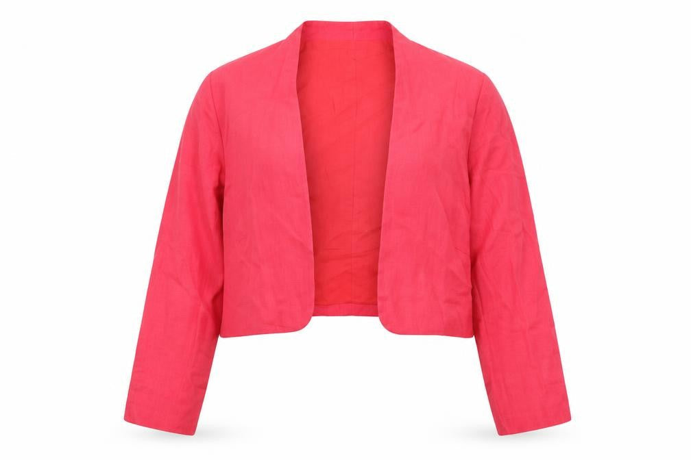 Pomdoro Womens Pink   Jacket  Size 14
