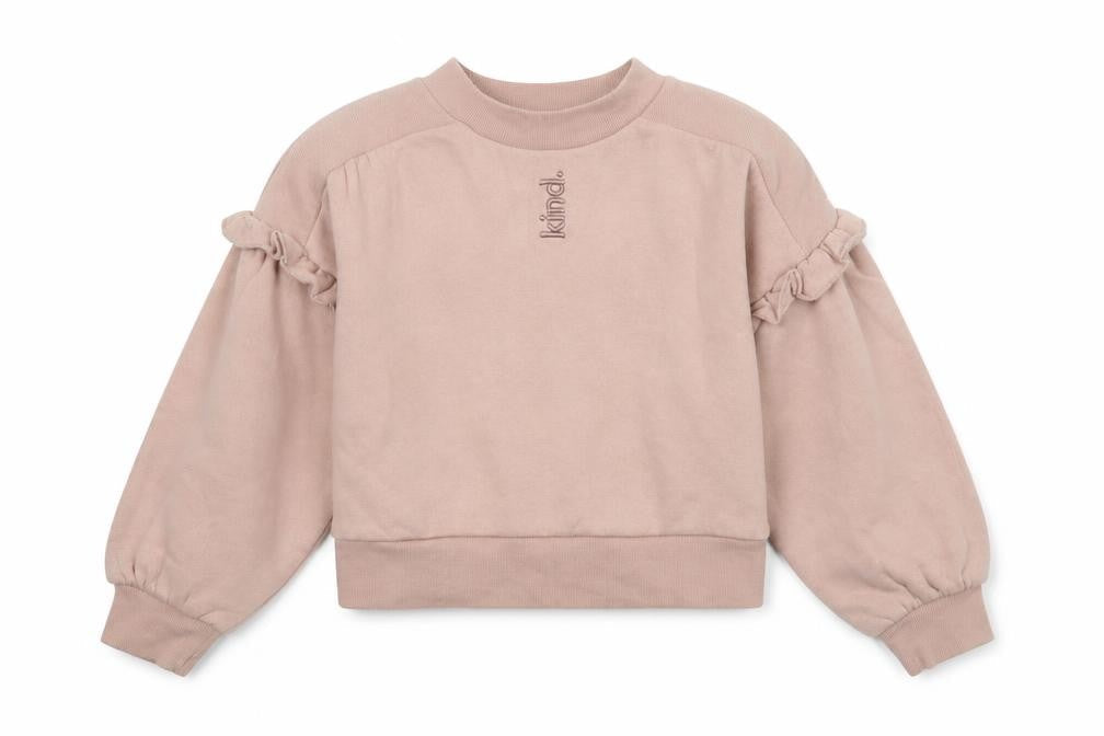 George Girls Pink  Cotton Pullover Sweatshirt Size 10-11 Years   - Kind
