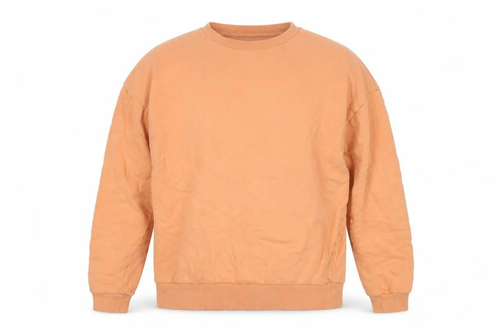 ASOS Mens Orange  Polyester Pullover Sweatshirt Size L