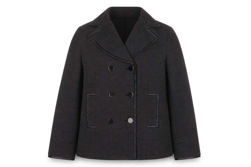 Principles Womens Grey   Trench Coat Blazer Size 14
