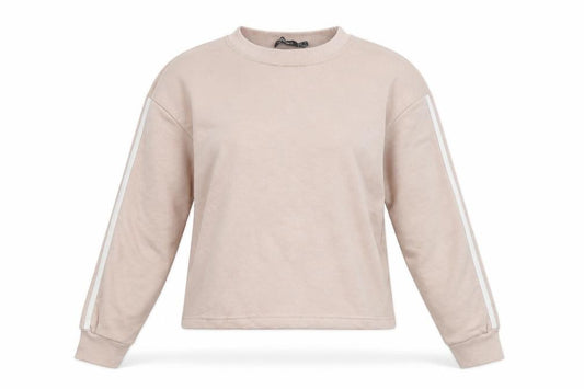 Boohoo Womens Pink  Polyester Pullover Sweatshirt Size 8