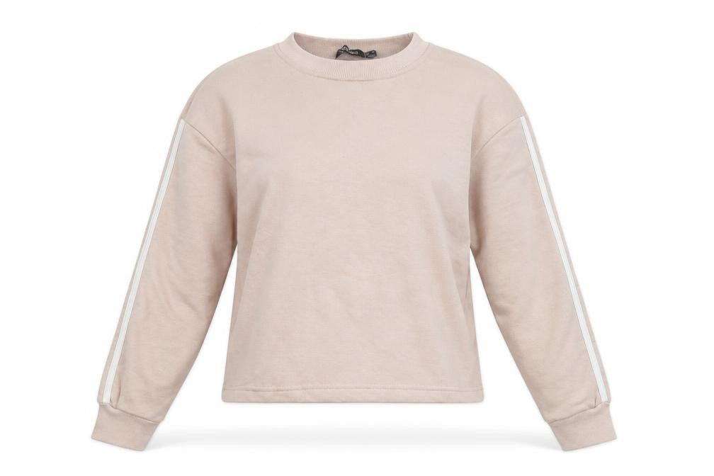 Boohoo Womens Pink  Polyester Pullover Sweatshirt Size 8