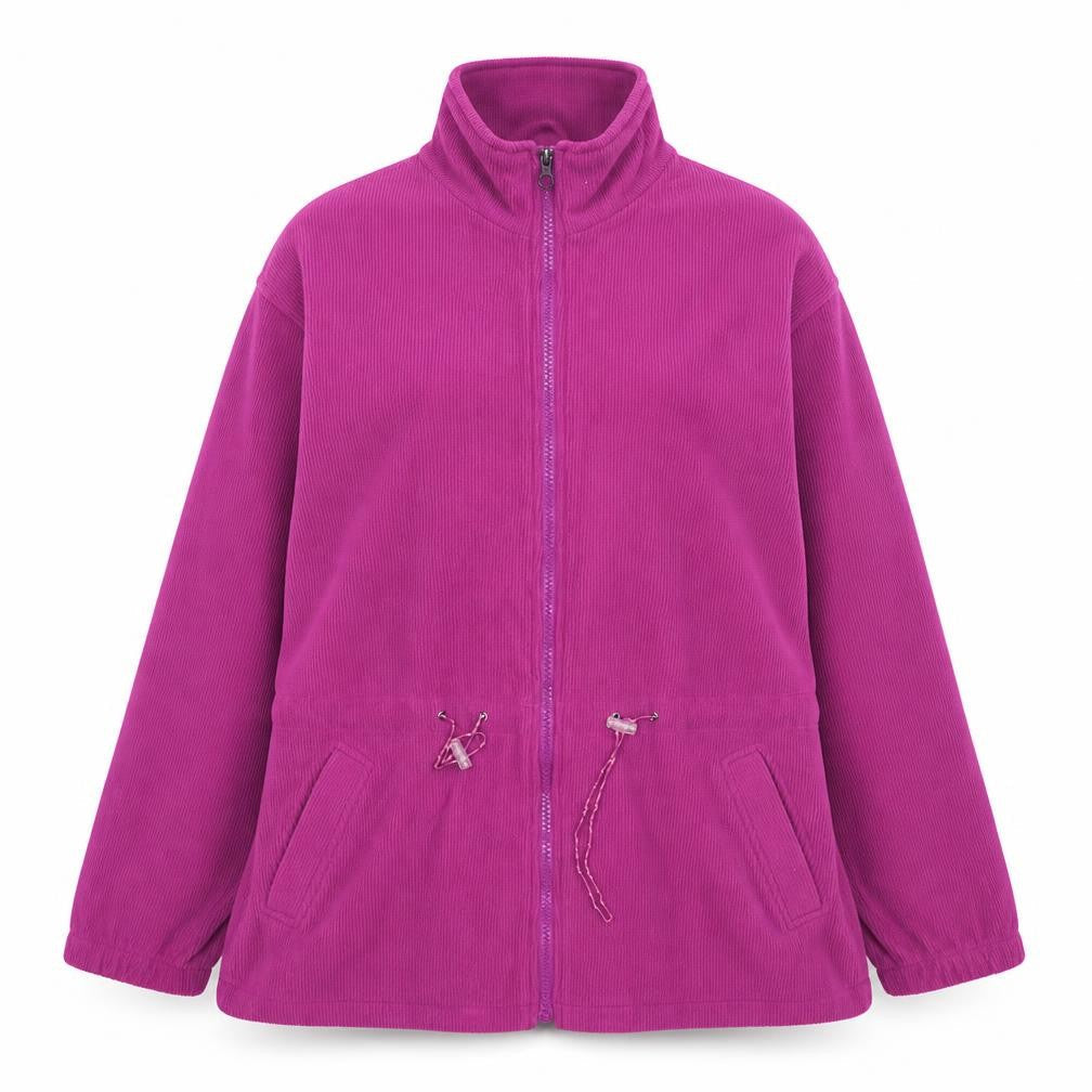 Bonmarché Womens Purple Jacket Size M Zip