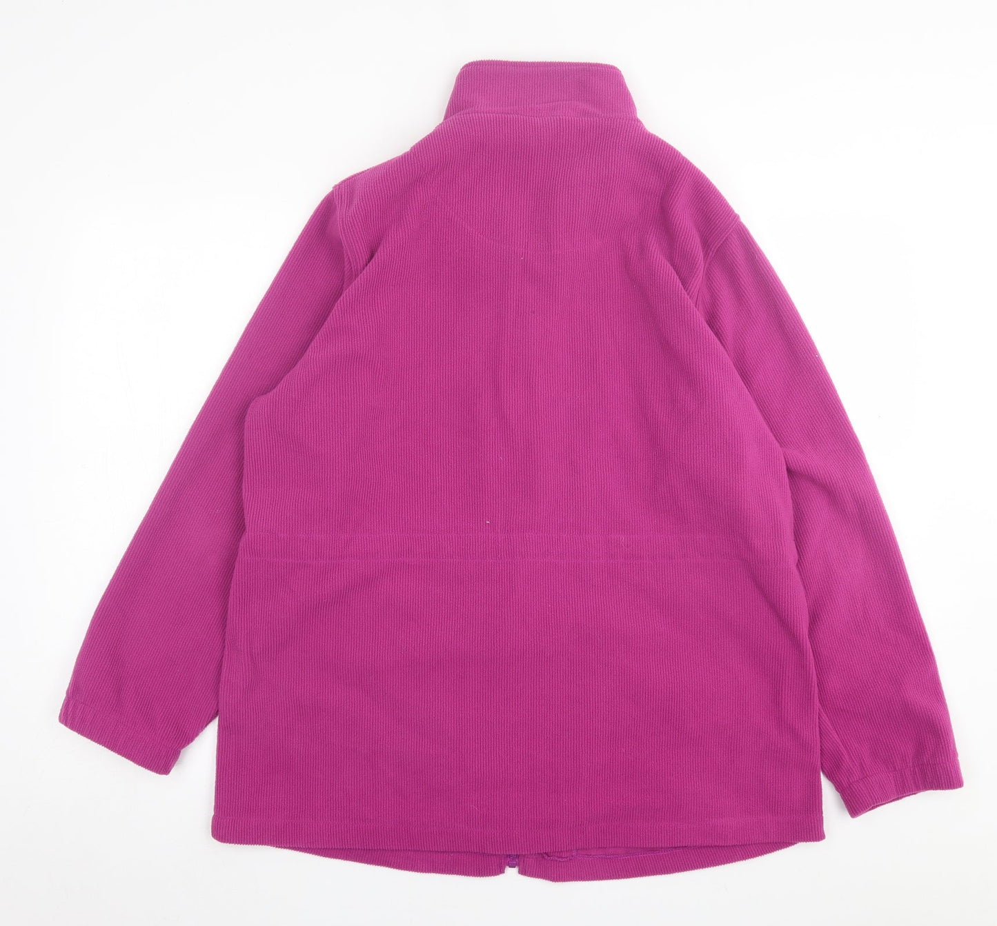 Bonmarché Womens Purple Jacket Size M Zip