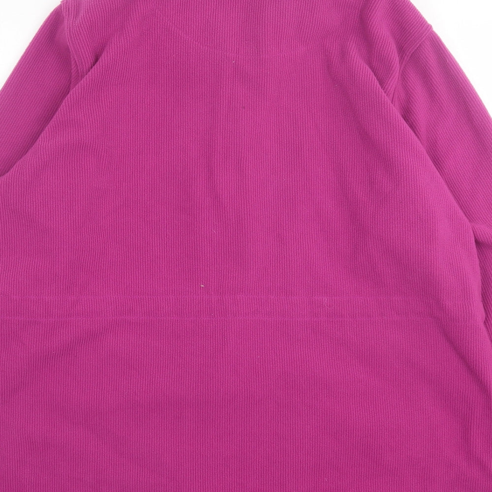Bonmarché Womens Purple Jacket Size M Zip
