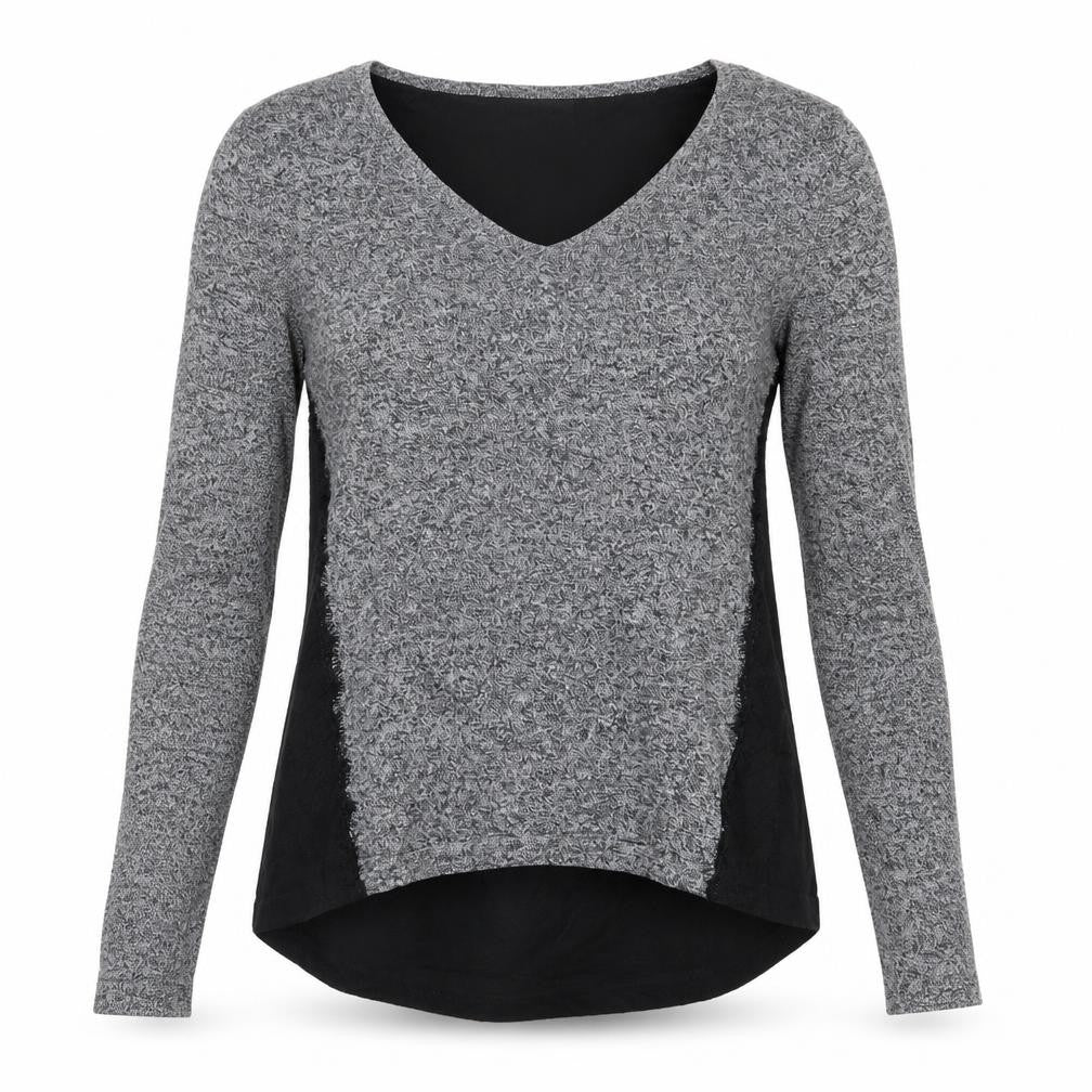 George Womens Grey Crew Neck  Nylon Pullover Jumper Size 10