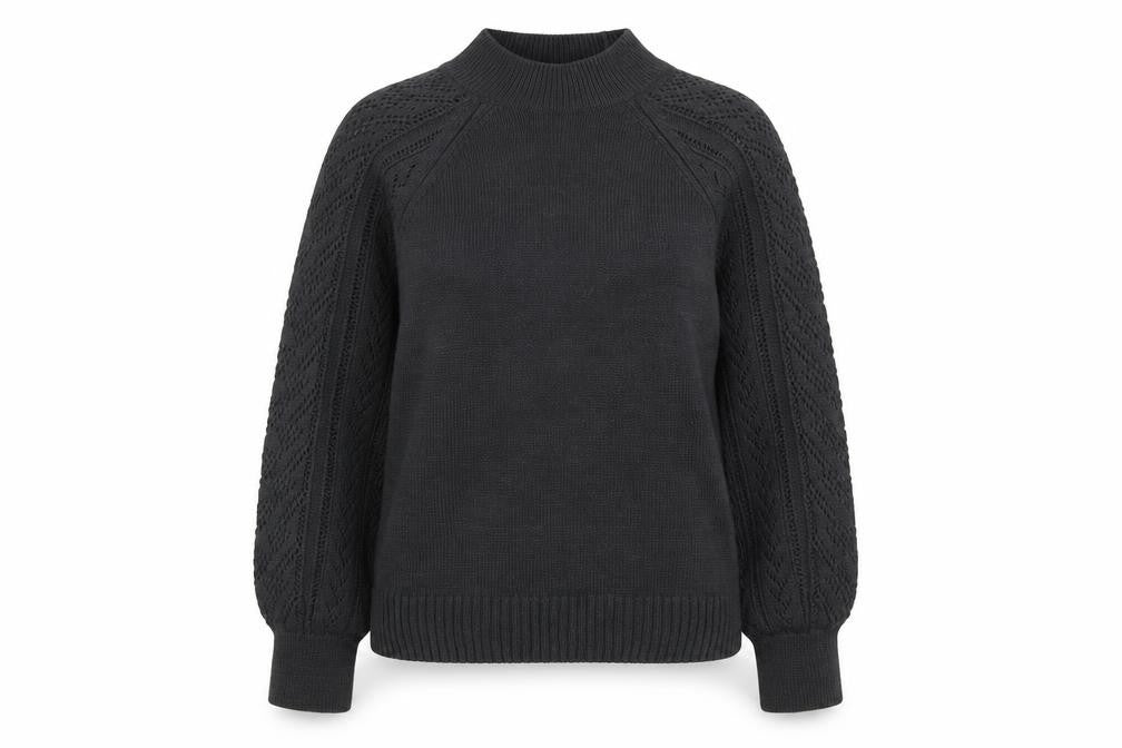 TU Womens Grey High Neck  Acrylic Pullover Jumper Size 10