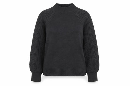 Tu Womens Grey High Neck  Acrylic Pullover Jumper Size 10