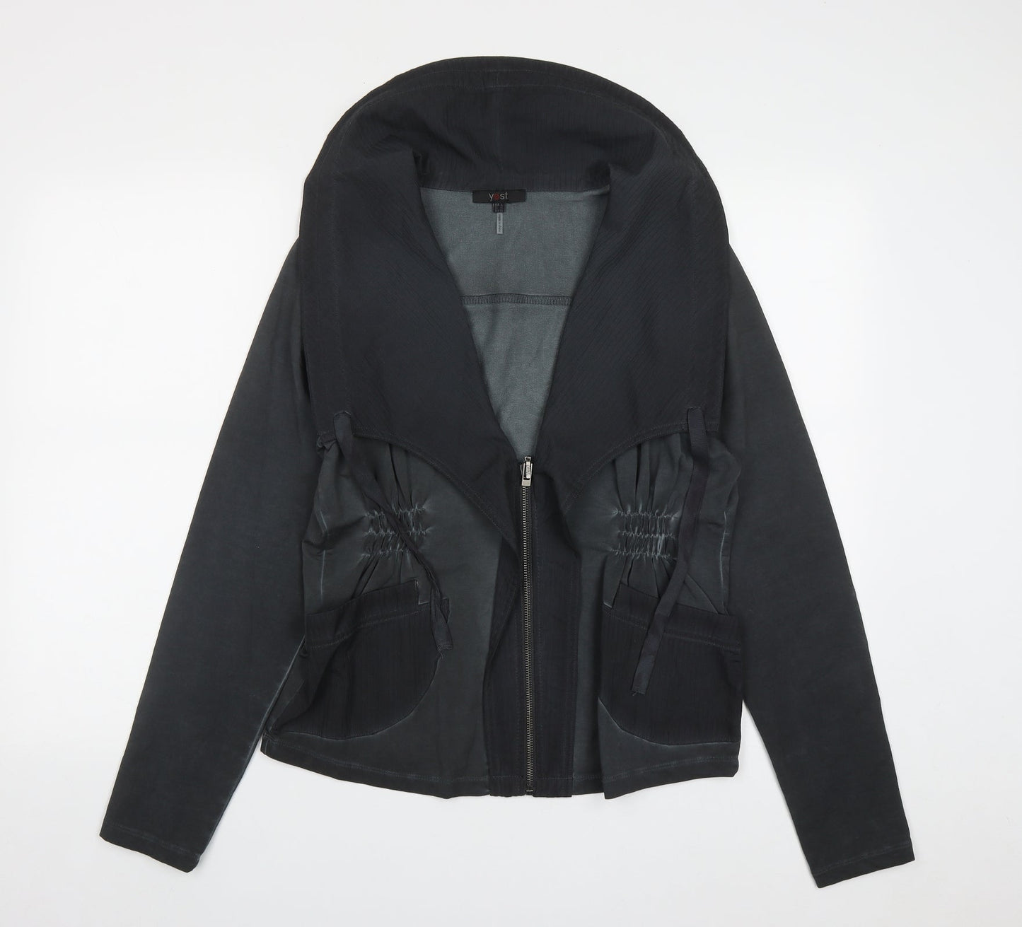 Yest Womens Black   Jacket  Size L  Zip