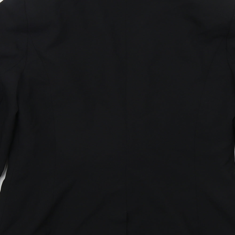 Shop Direct Womens Black  Polyester Jacket Suit Jacket Size 12