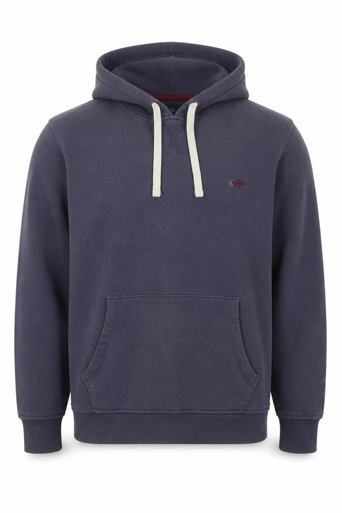Matalan Mens Blue  Cotton Pullover Hoodie Size S