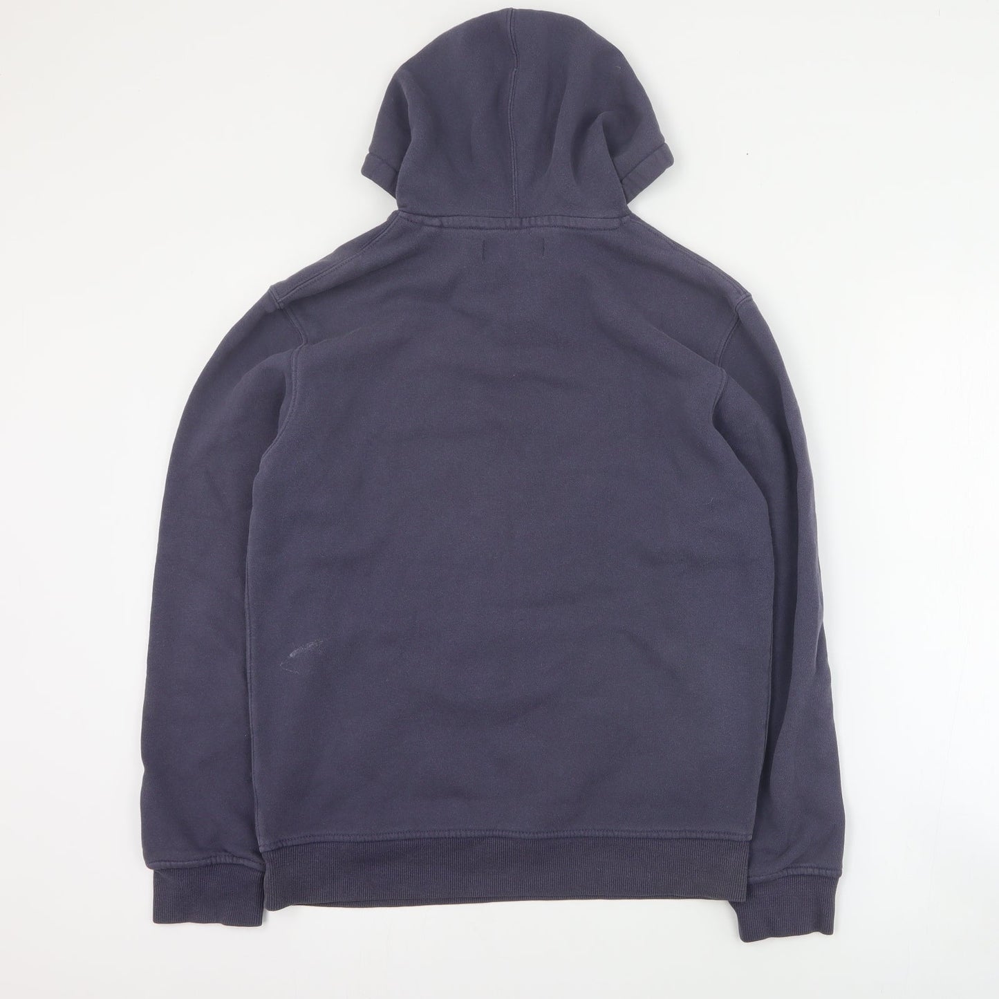 Matalan Mens Blue  Cotton Pullover Hoodie Size S