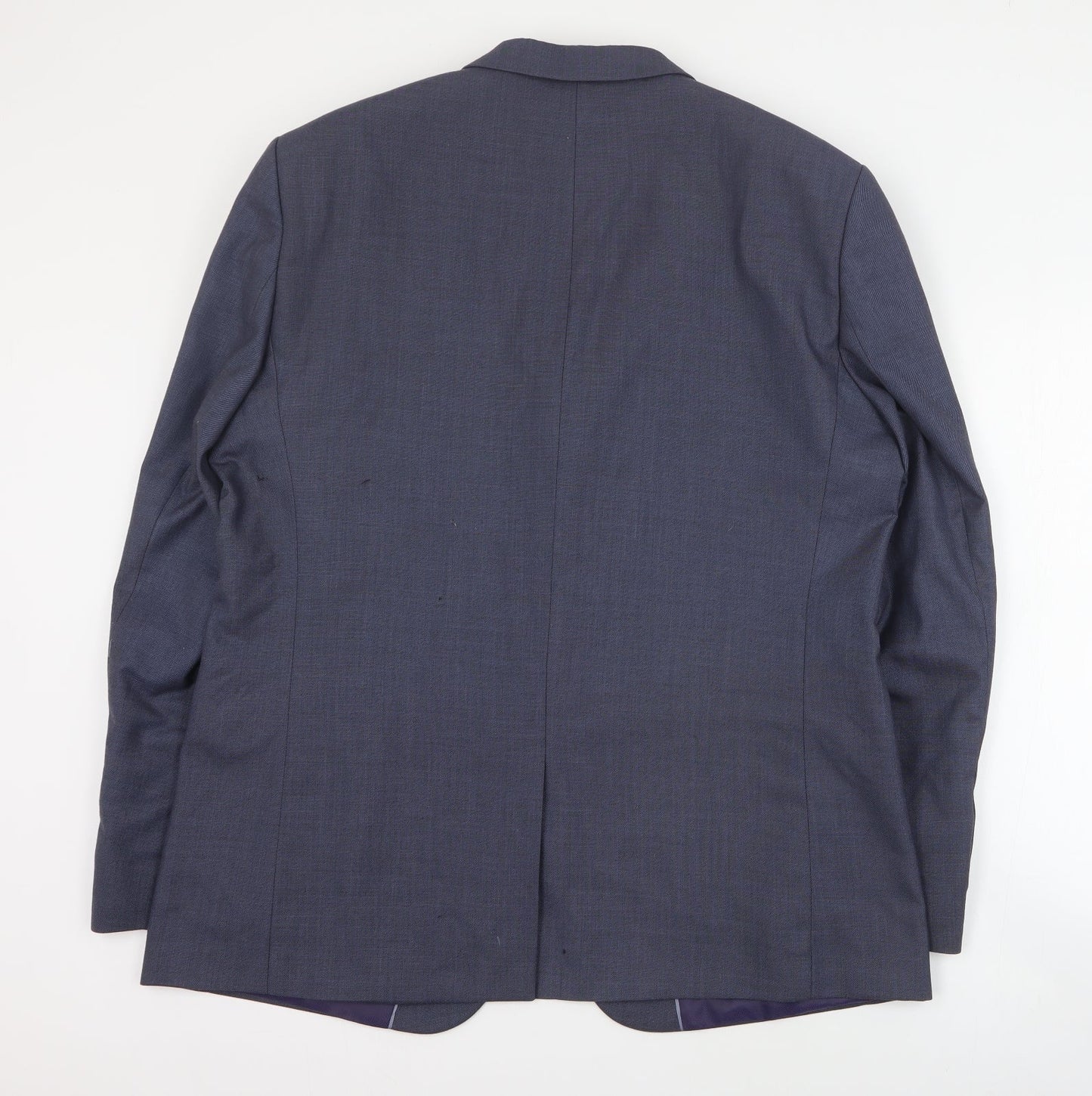 Taylor & Wright Mens Blue  Polyester Jacket Suit Jacket Size XL