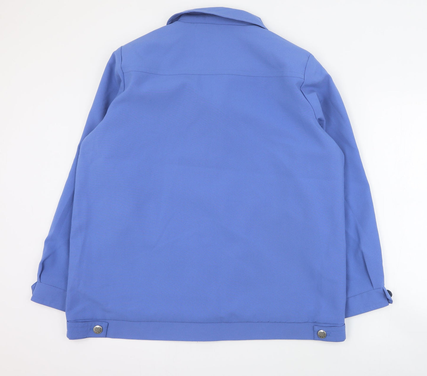 Amber Womens Blue   Pea Coat Coat Size 18  Snap