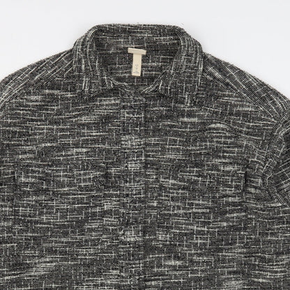 H&M Womens Grey   Jacket  Size S   - Shirt Jacket