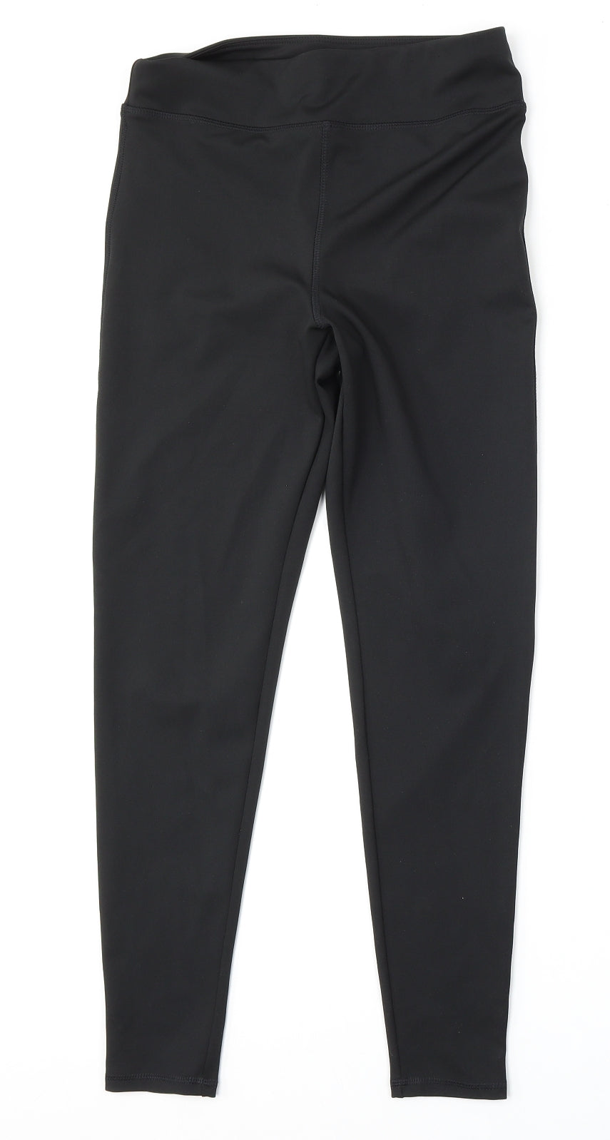 Active Womens Black  Polyester Jogger Trousers Size 12 L26 in Regular