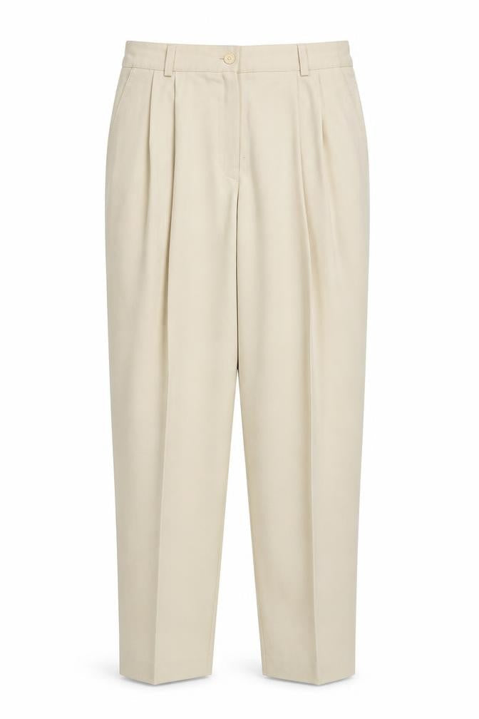 Soon Womens Beige  Polyester Trousers  Size 14 L30 in Regular Zip