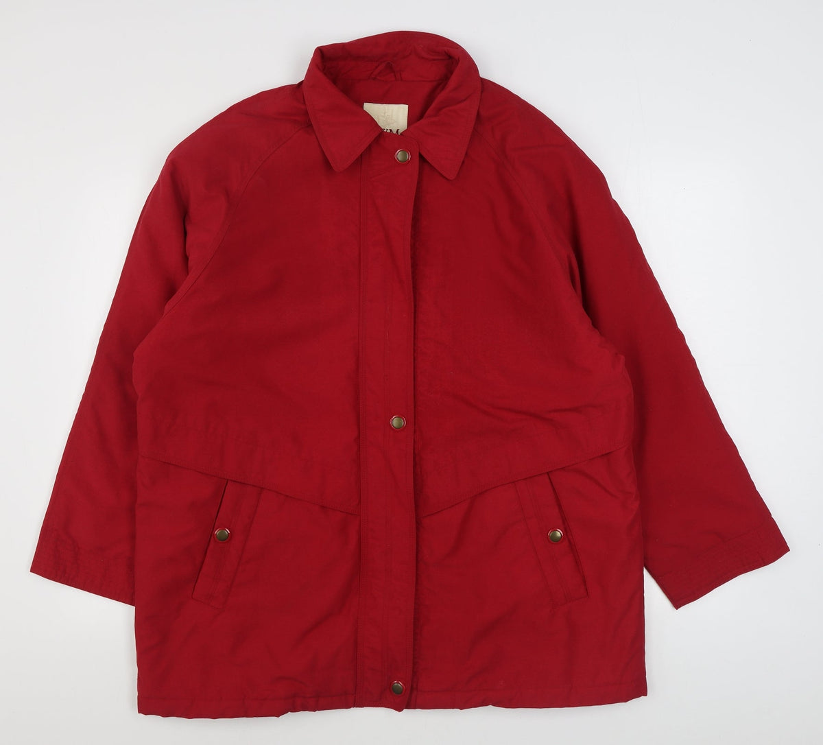 EWM Womens Red   Jacket  Size 16  Zip