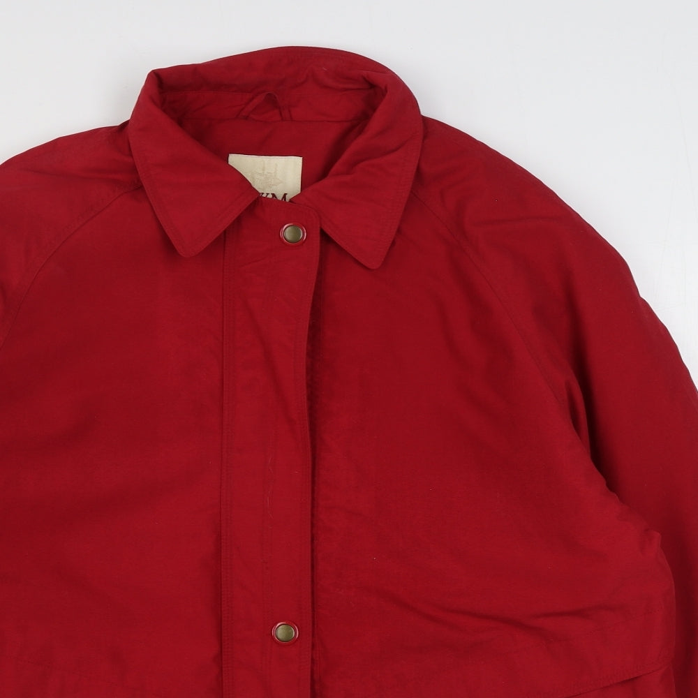 EWM Womens Red   Jacket  Size 16  Zip
