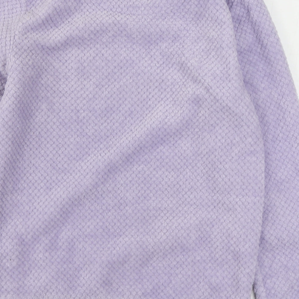 Primark Womens Purple Solid Polyester Top Pyjama Top Size XS