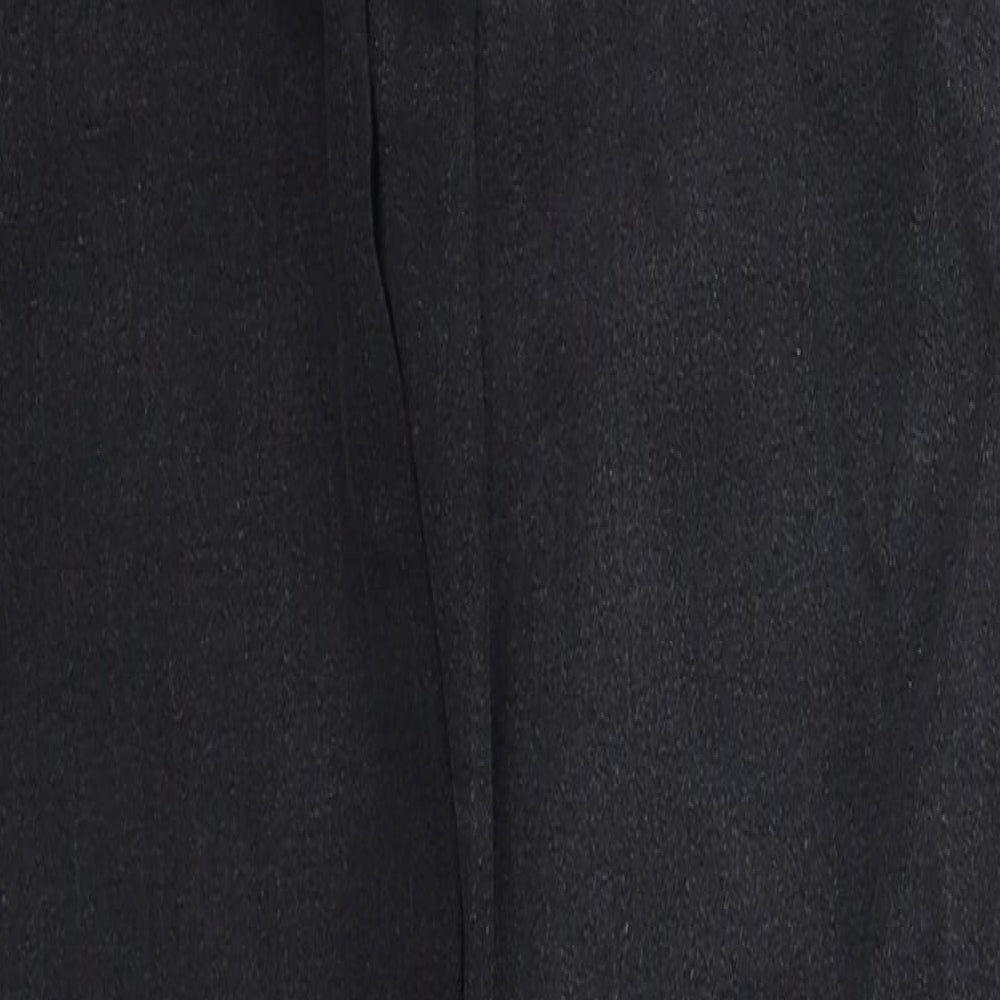 Zara Womens Black  Cotton Skinny Jeans Size 8 L27 in Regular Button