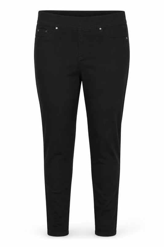 Denim Co Womens Black  Cotton Jegging Jeans Size 8 L27 in Regular