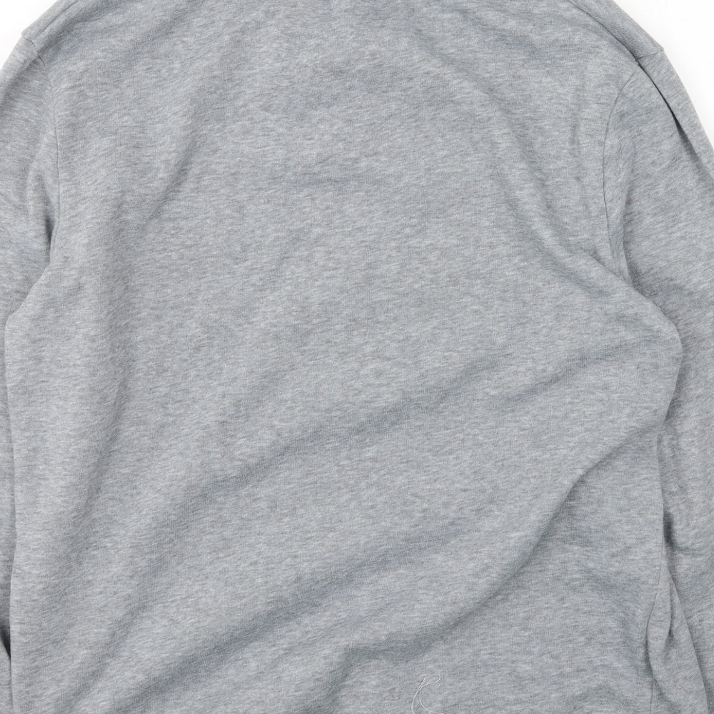Preworn Womens Grey  Polyester Pullover Sweatshirt Size 3XL