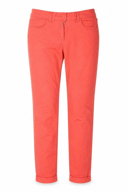 Marks & Spencer Womens Red  Cotton Jegging Jeans Size 8 L29 in Regular Button