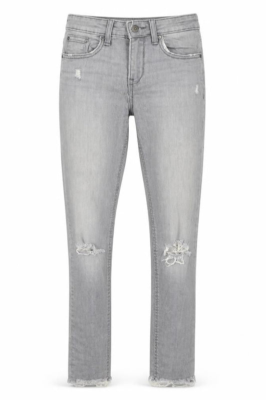 Zara Womens Grey  Cotton Skinny Jeans Size 6 L27 in Slim Zip