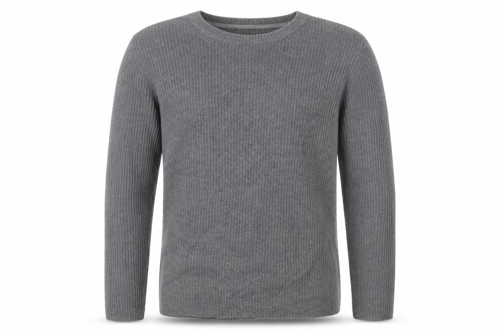 Gap Mens Grey Crew Neck  Cotton Pullover Jumper Size M
