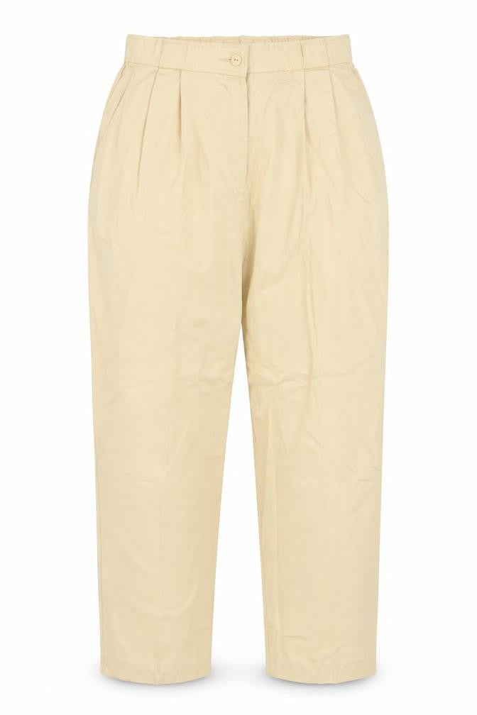Sensations Womens Yellow  Polyester Trousers  Size 14 L26 in Regular Button