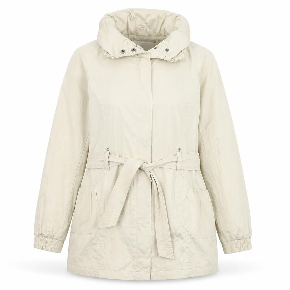 Lakeland Womens Beige   Anorak Coat Size 12  Zip