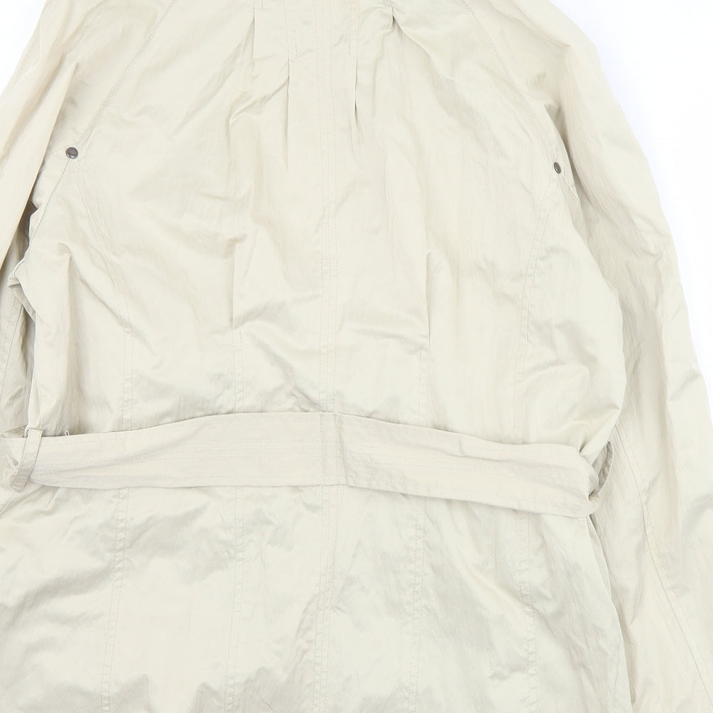Lakeland Womens Beige   Anorak Coat Size 12  Zip