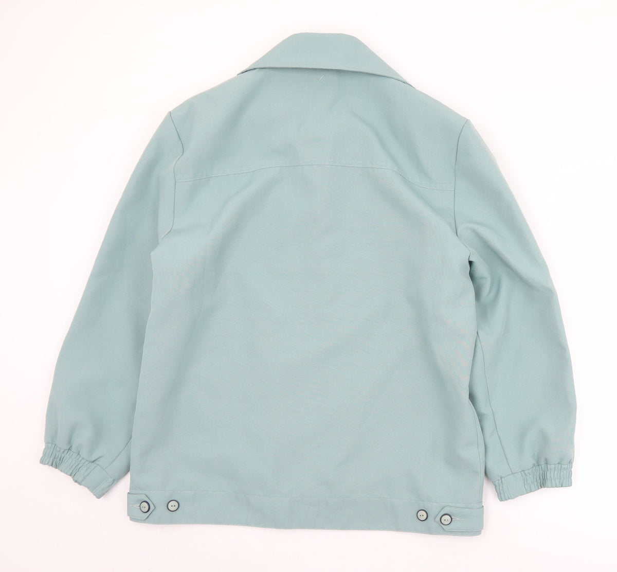 Preworn Womens Green   Overcoat Coat Size 16  Button
