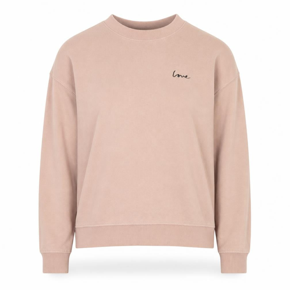 H&M Womens Pink  Cotton Pullover Sweatshirt Size S  Pullover