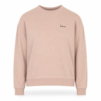 H&M Womens Pink  Cotton Pullover Sweatshirt Size S  Pullover