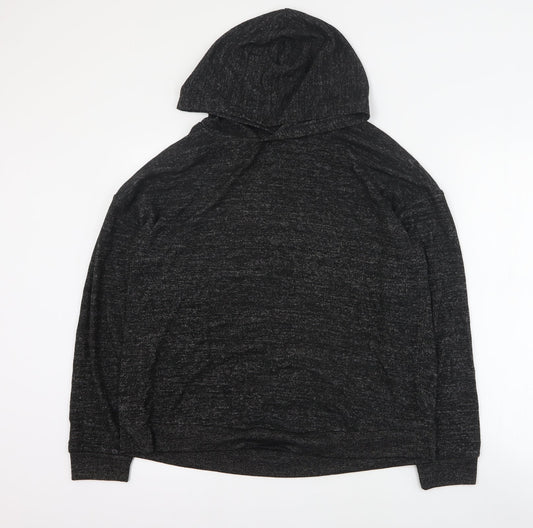 Crivit Womens Black  Polyester Pullover Hoodie Size M  Pullover