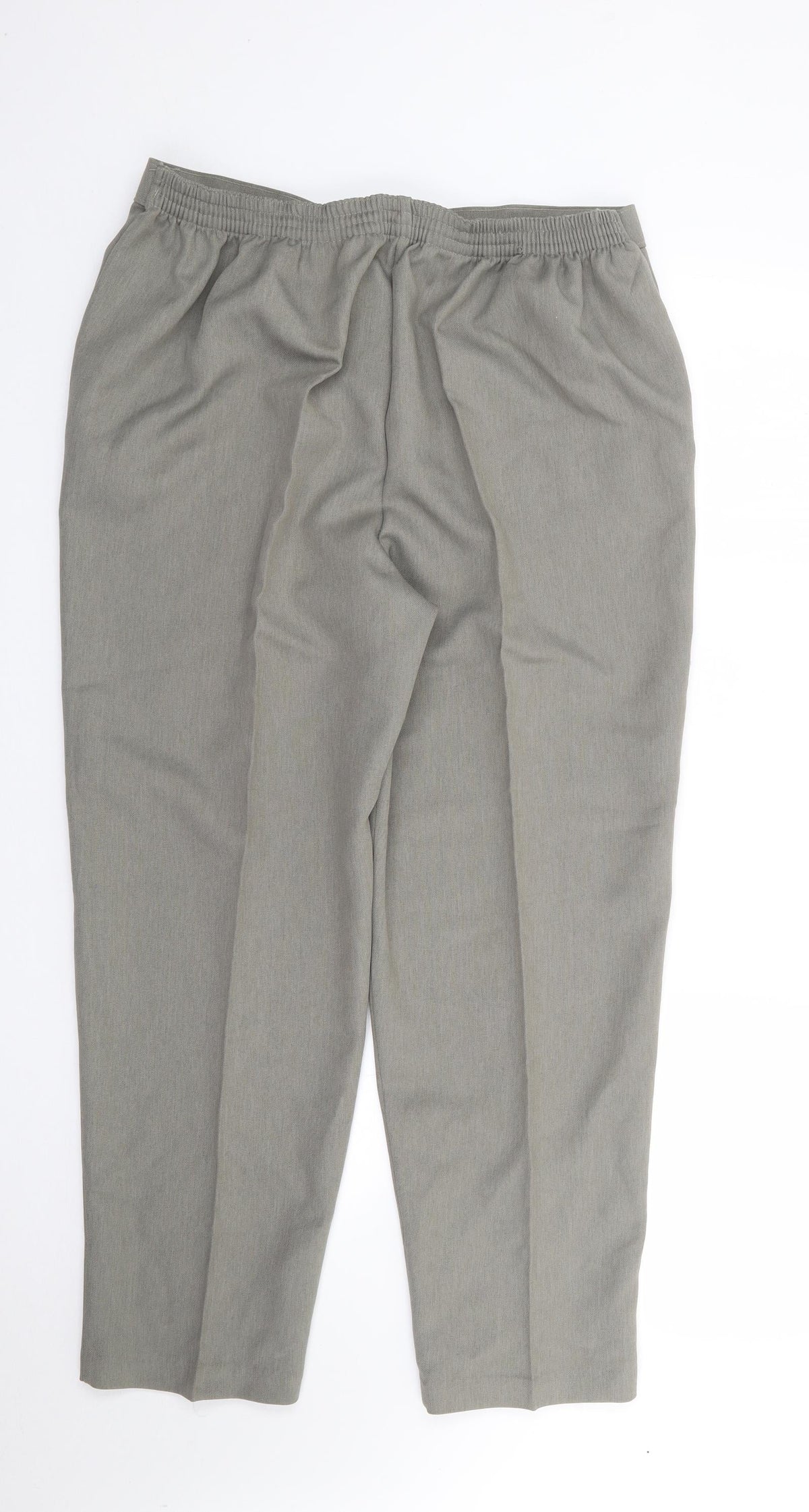 Saira of Manchester Womens Green  Polyester Trousers  Size 20 L26 in Regular