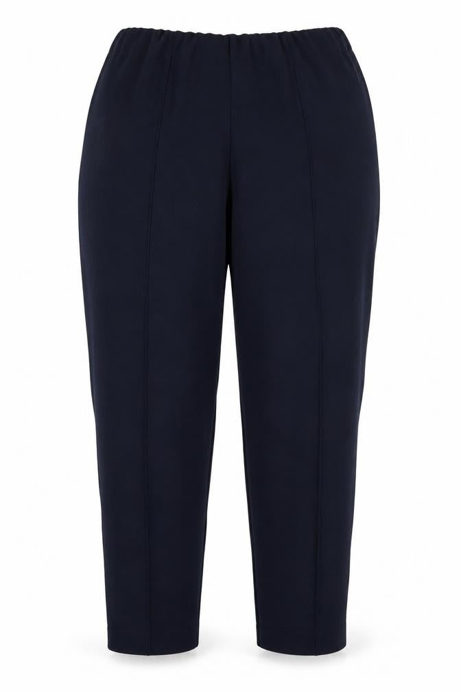 Mia Moda Womens Blue  Polyester Trousers  Size 18 L27 in Regular
