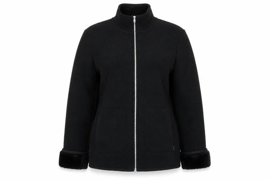 Debenhams Womens Black   Jacket  Size 12  Zip