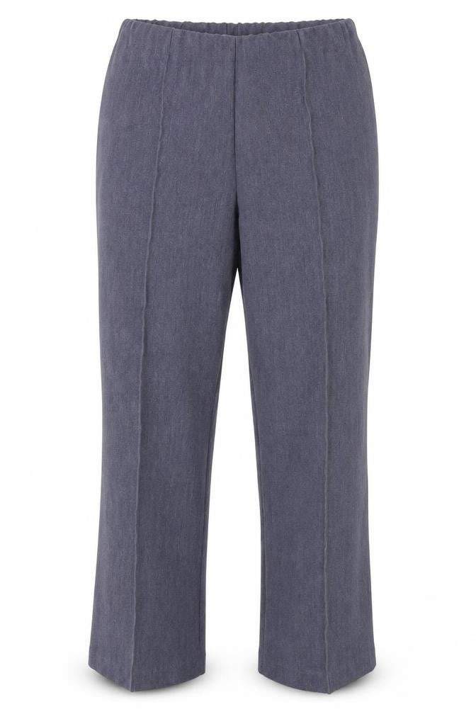 Classic Womens Blue  Polyester Trousers  Size 18 L27 in Regular