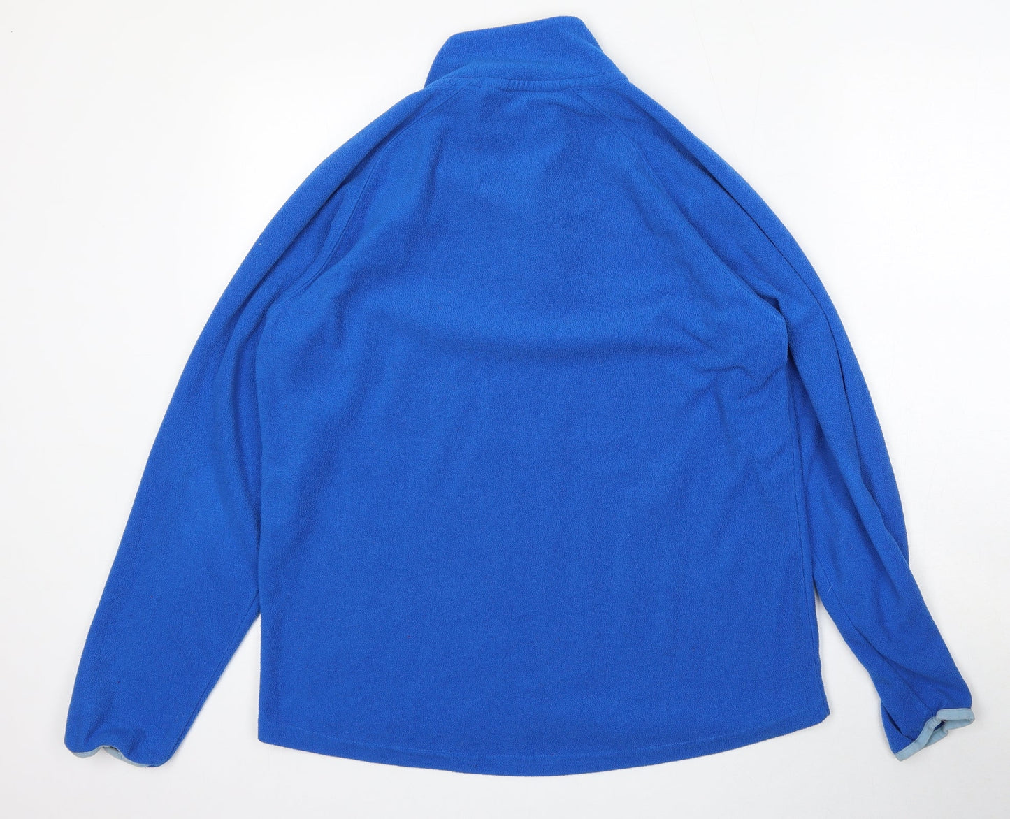 Universal People Womens Blue  Polyester Pullover Sweatshirt Size L  Zip