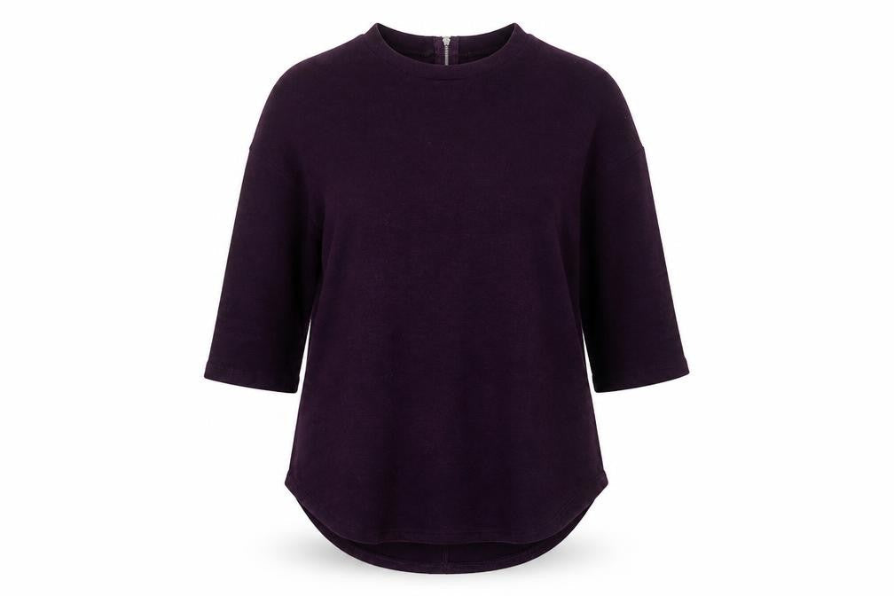 Primark Womens Purple Round Neck  Polyester Pullover Jumper Size 6