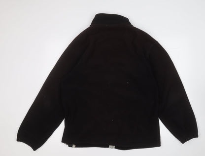 zantos Mens Black   Jacket  Size M  Zip